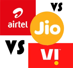 Airtel vs Jio vs VI