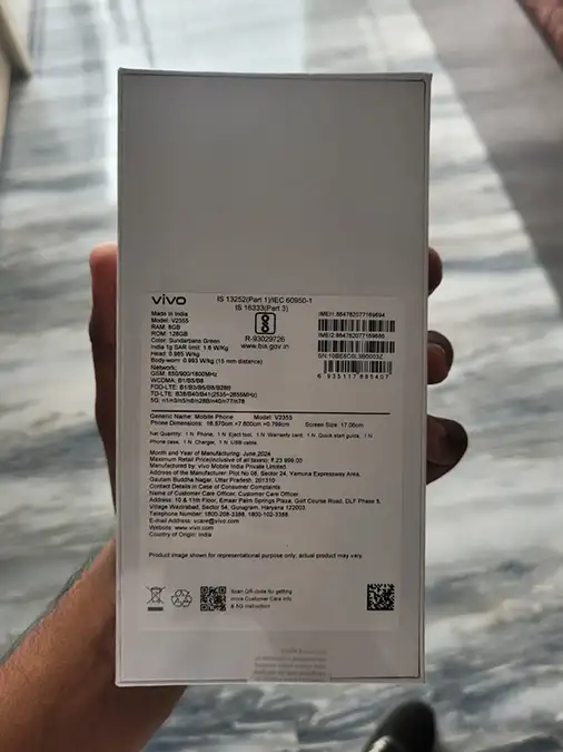 Vivo Y58 5G Image Back