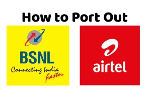 How to Port Out Airtel to BSNL