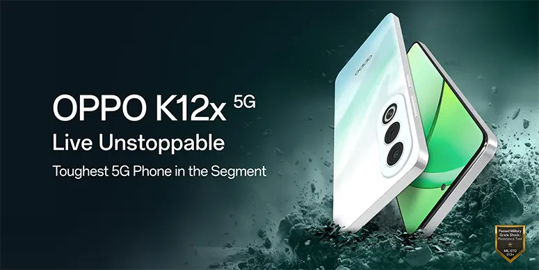 OPPO K12x 5G Banner