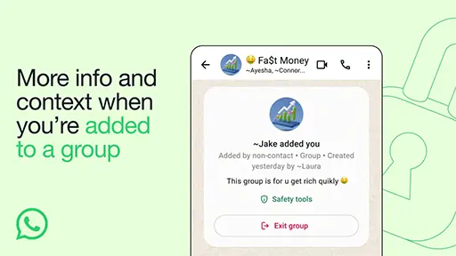 WhatsApp Group Context Card Group Safety