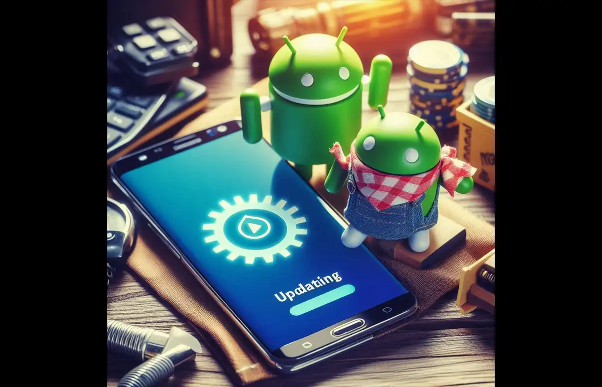 Android 15 Samsung Galaxy phone