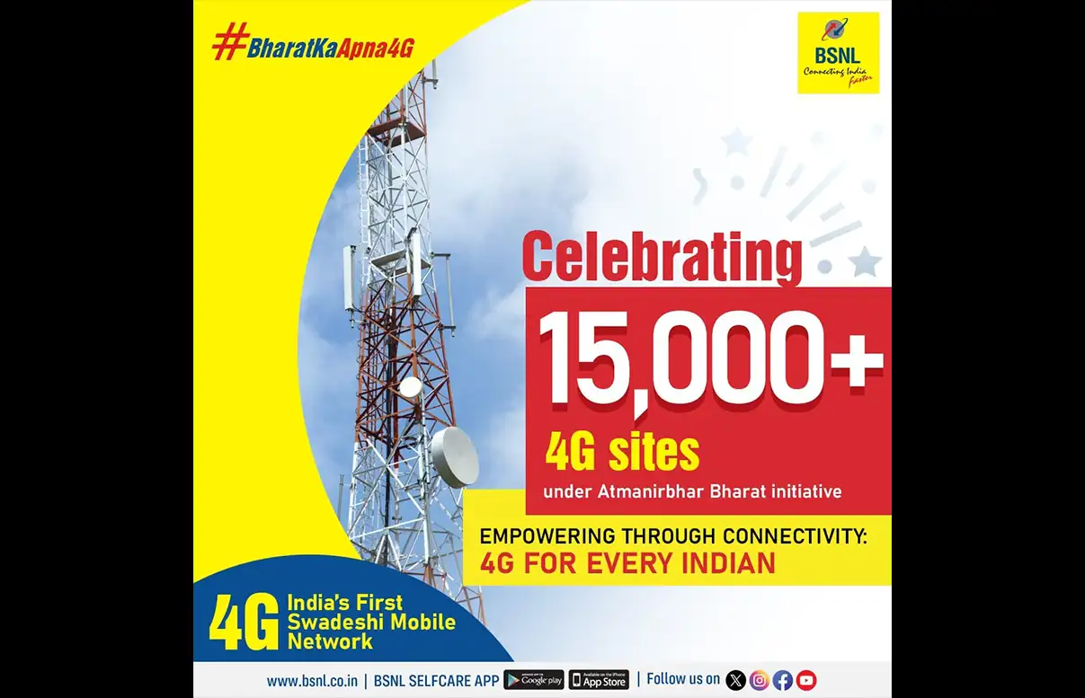 BSNL 4G sites installation