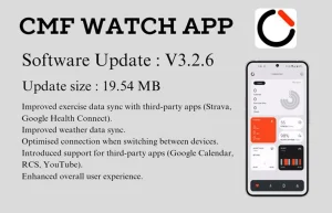CMF Watch App Update