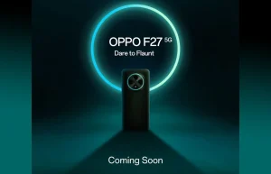 Oppo F27 5G coming soon poster