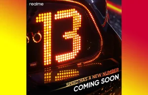 Realme 13 Series launch poster