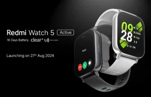 Redmi Watch 5 Active Launch event Banner