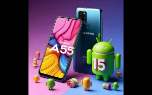 Samsung Galaxy A55 Android 15