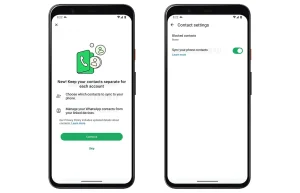 WhatsApp Contact Sync Feature