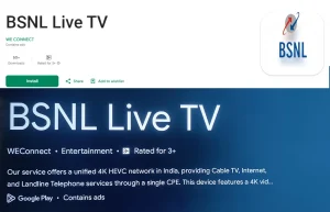 BSNL Live TV App Android