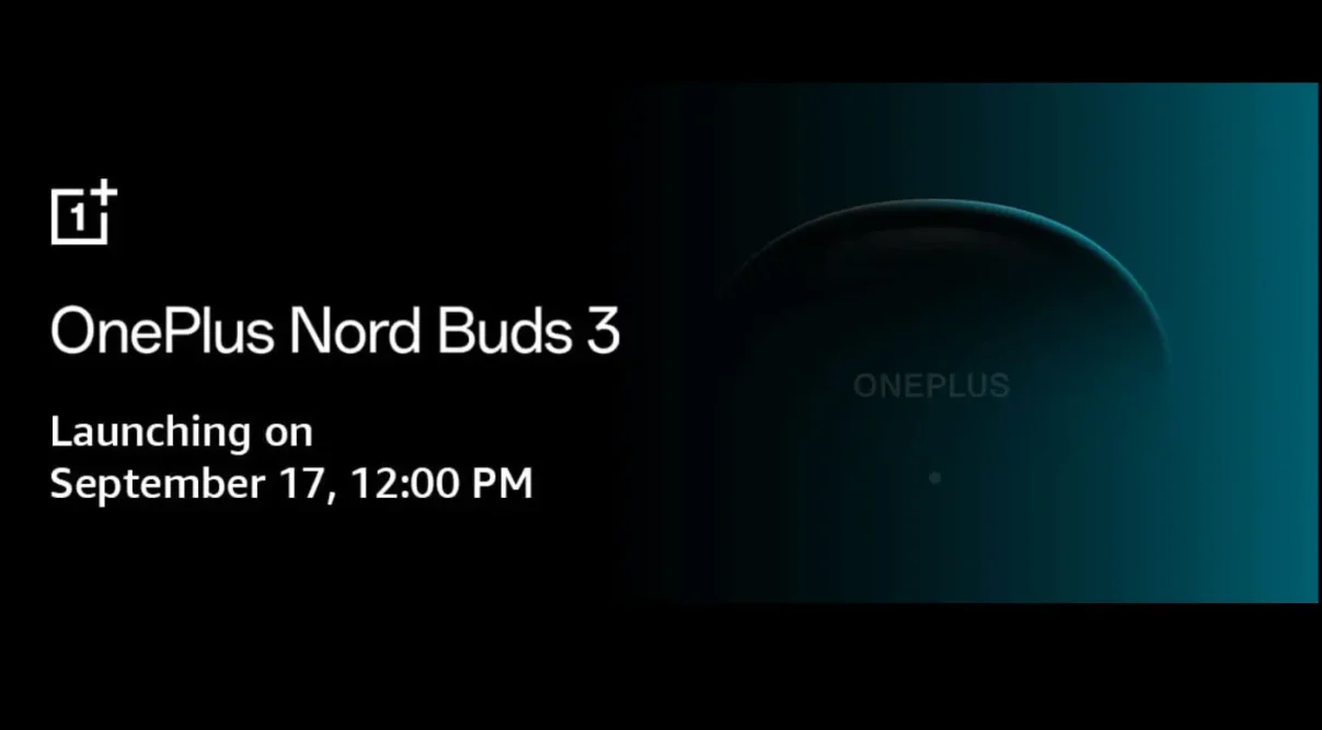 OnePlus Nord Buds 3 Launch Date Banner