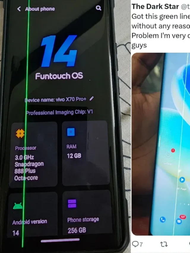 Moto & Vivo Users Beware: The Green Line Crisis Unveiled