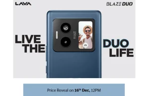 Lava Blaze Duo 5G launch date India