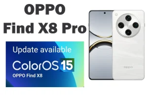 OPPO Find X8 Update coloros 15 update