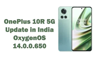 OnePlus 10R 5G update India OxygenOS 14.0.0.650