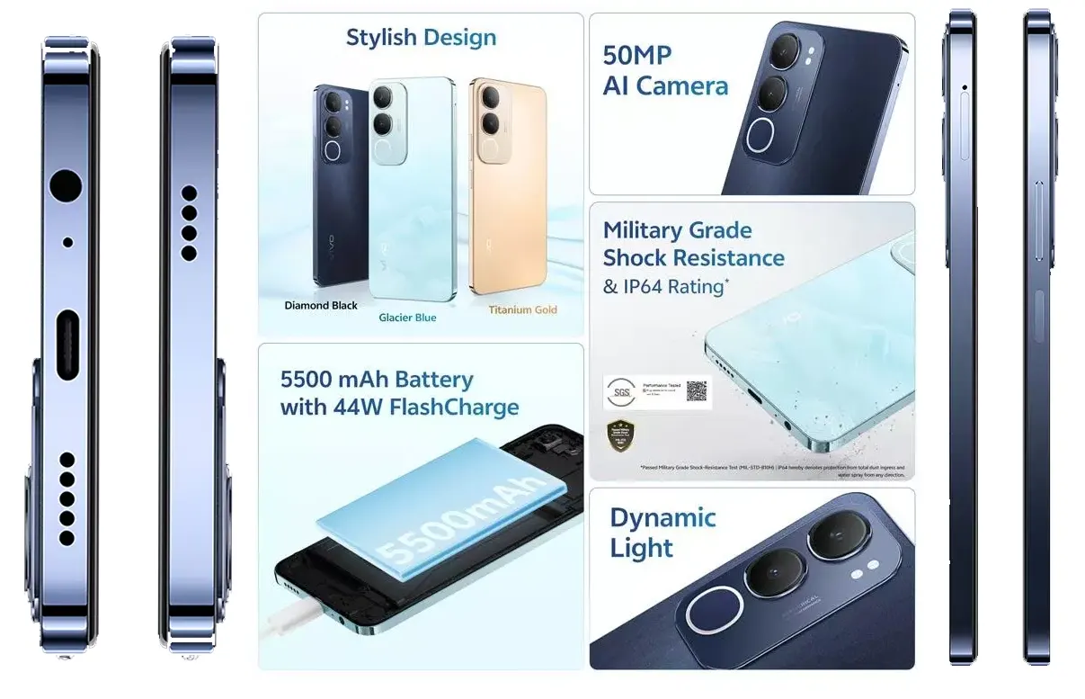 Vivo Y29 5G Features