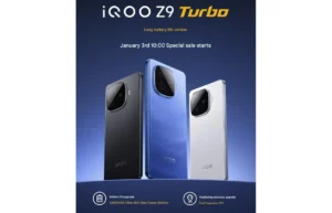 iQOO Z9 Turbo Launch banner