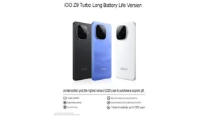 iQOO Z9 Turbo battery 6,400mAh