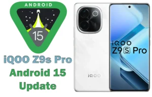 iQOO Z9s Pro update, FunctouchOS 15