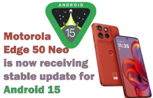 Motorola Edge 50 Neo Update Android 15 India