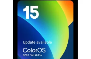 OPPO Find X8 Pro ColorOS 15 update India