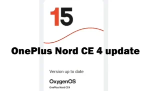 OnePlus Nord CE 4 update