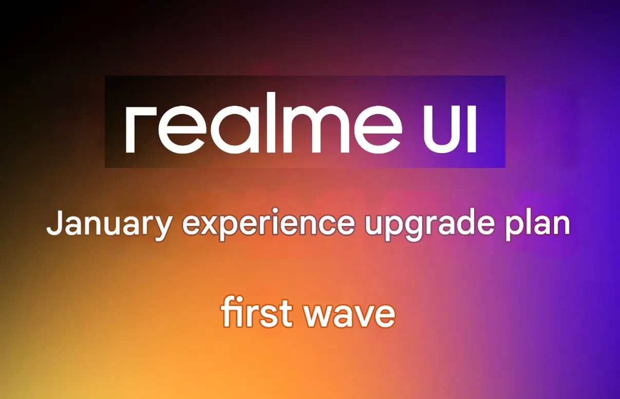 Realme UI experience upgrade plan