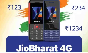 JioBharat Plans Prepaid Recharge ₹123 ₹234 ₹1234