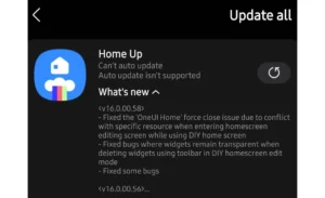 Home Up Update v16.0.00.58 (One UI 7 ONLY)