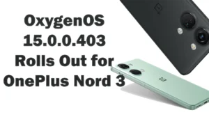 OnePlus Nord 3 5G Update