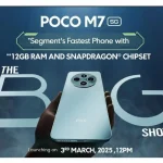 POCO M7 India launch banner