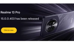 Realme 13 Pro update 15.0.0.403