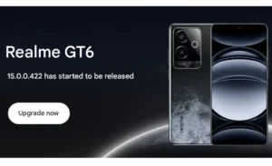 Realme GT6 update 15.0.0.422