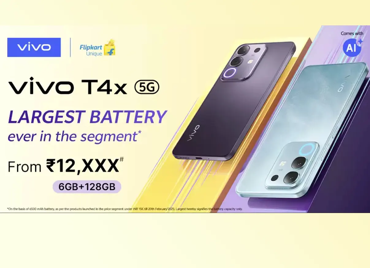 Vivo T4x 5G india launch banner