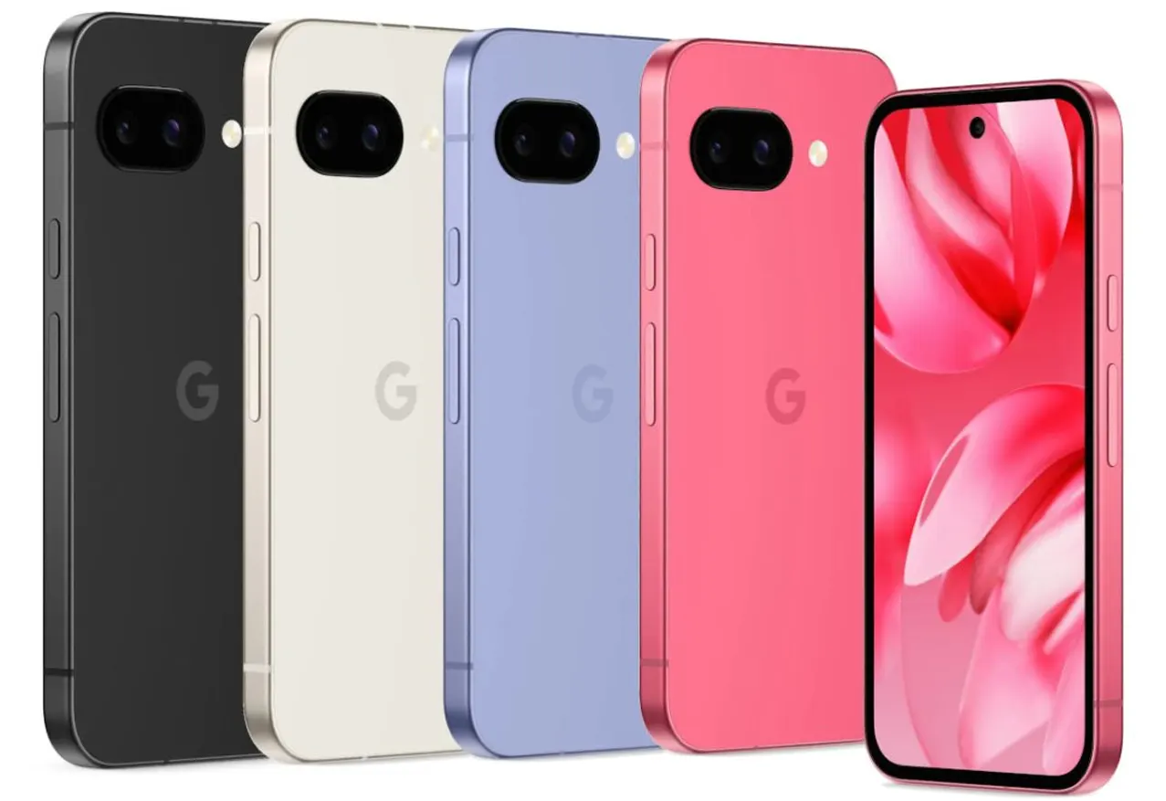 Google Pixel 9a colors image