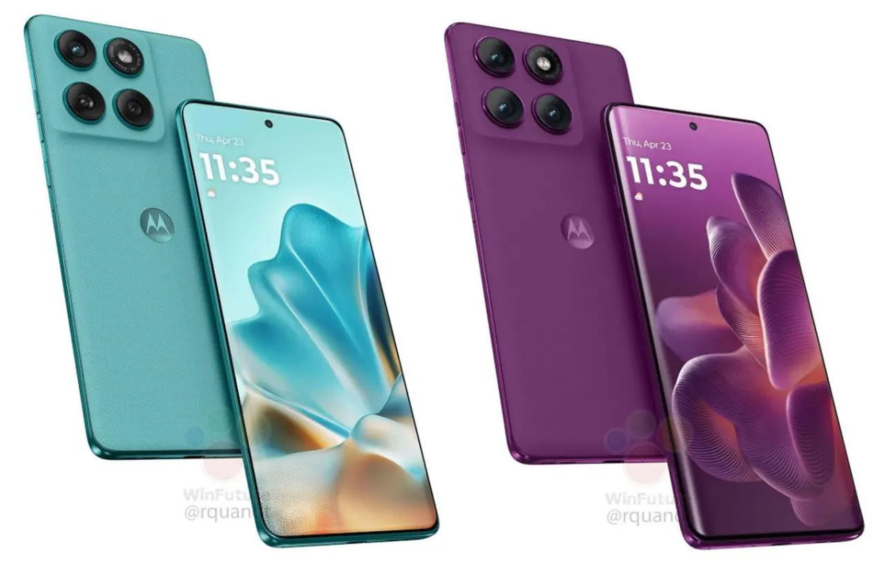 Motorola edge series 60 fusion and 60 pro