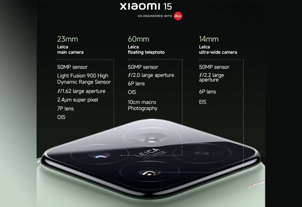 Xiaomi 15 Indian variant leaks