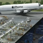 Apple iPhones fly India to US