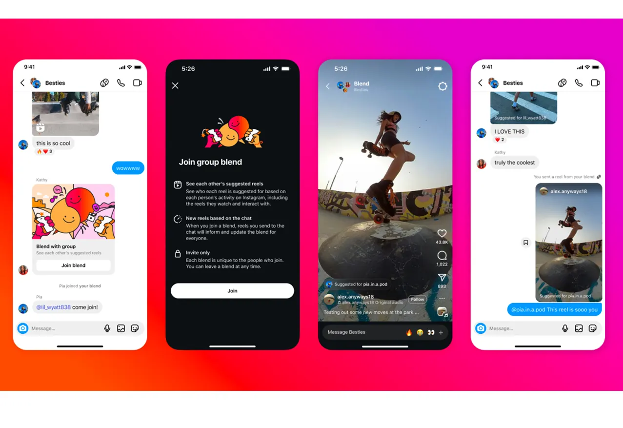 Instagram Blend feature