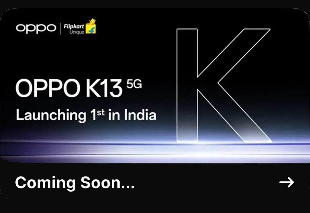 Oppo K13 India launch