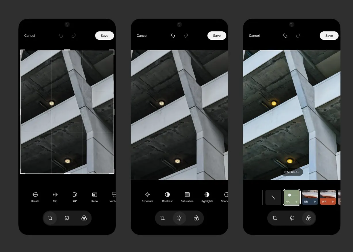 Nothing Gallery app features