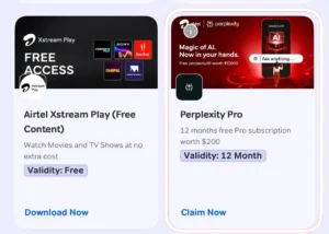 Airtel Perplexity Pro Free