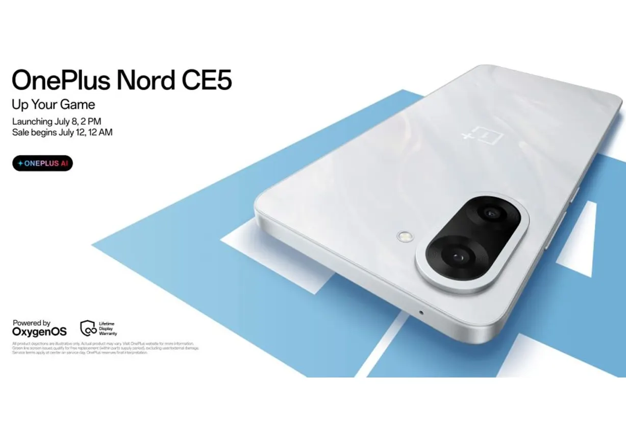 OnePlus Nord CE5 India launch poster