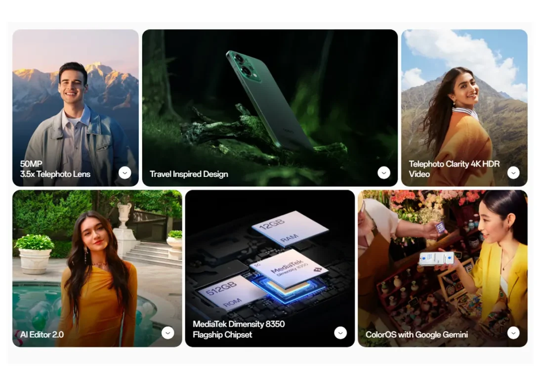 Oppo Reno14 Features